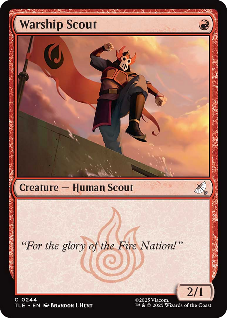 Warship scout [Avatar: The Last Airbender: Eternal-Legal] | Gamers Paradise