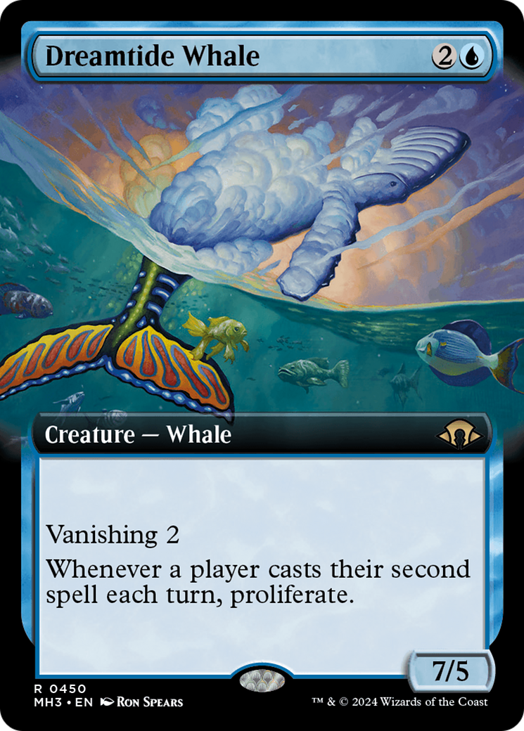 Dreamtide Whale (Extended Art) [Modern Horizons 3] | Gamers Paradise