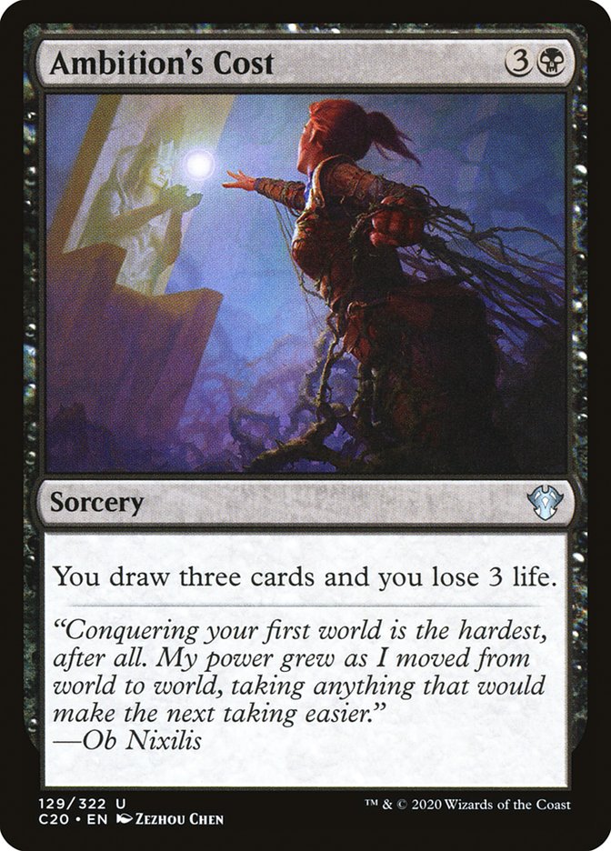 Ambition's Cost [Commander 2020] | Gamers Paradise