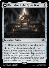 Matzalantli, the Great Door // The Core [The Lost Caverns of Ixalan] | Gamers Paradise