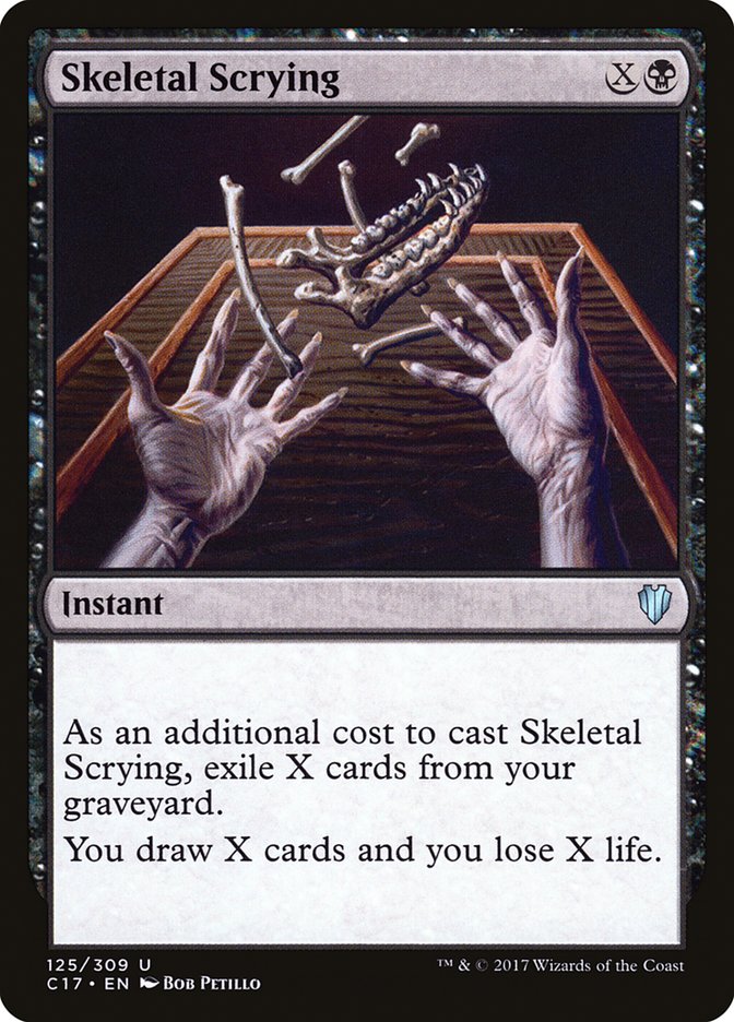 Skeletal Scrying [Commander 2017] | Gamers Paradise