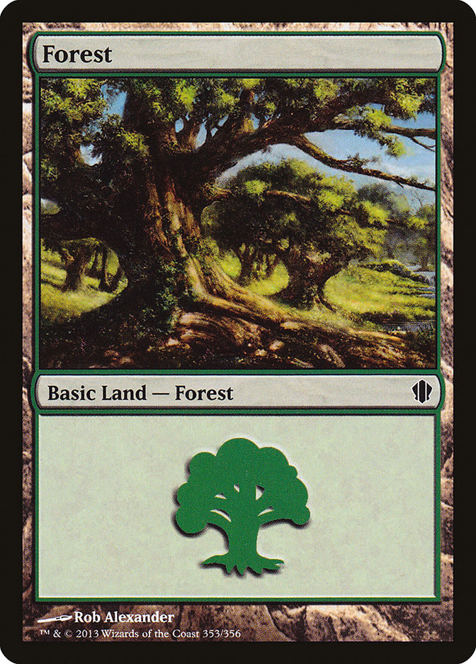 Forest (353) [Commander 2013] | Gamers Paradise