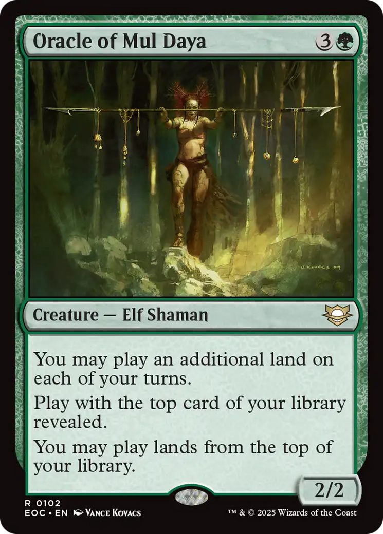 Oracle of Mul Daya [Edge of Eternities Commander] | Gamers Paradise