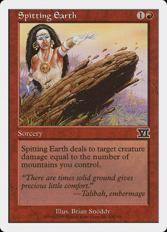 Spitting Earth [Classic Sixth Edition] | Gamers Paradise