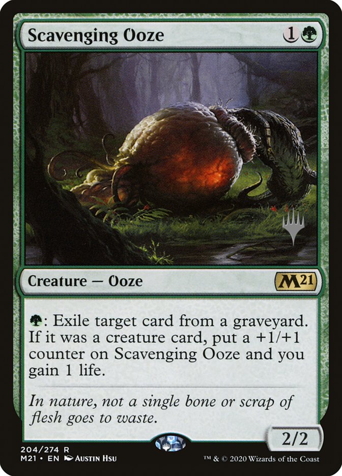 Scavenging Ooze (Promo Pack) [Core Set 2021 Promos] | Gamers Paradise