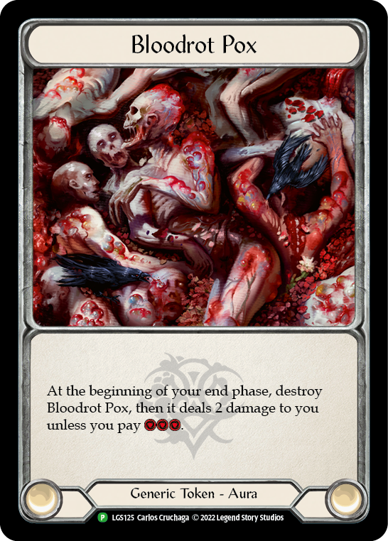 Bloodrot Pox // Frailty [LGS125 // LGS126] (Promo)  Cold Foil | Gamers Paradise