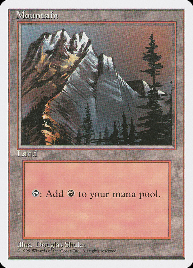 Mountain (Snow Top / Highest Point on Left) [Fourth Edition] | Gamers Paradise