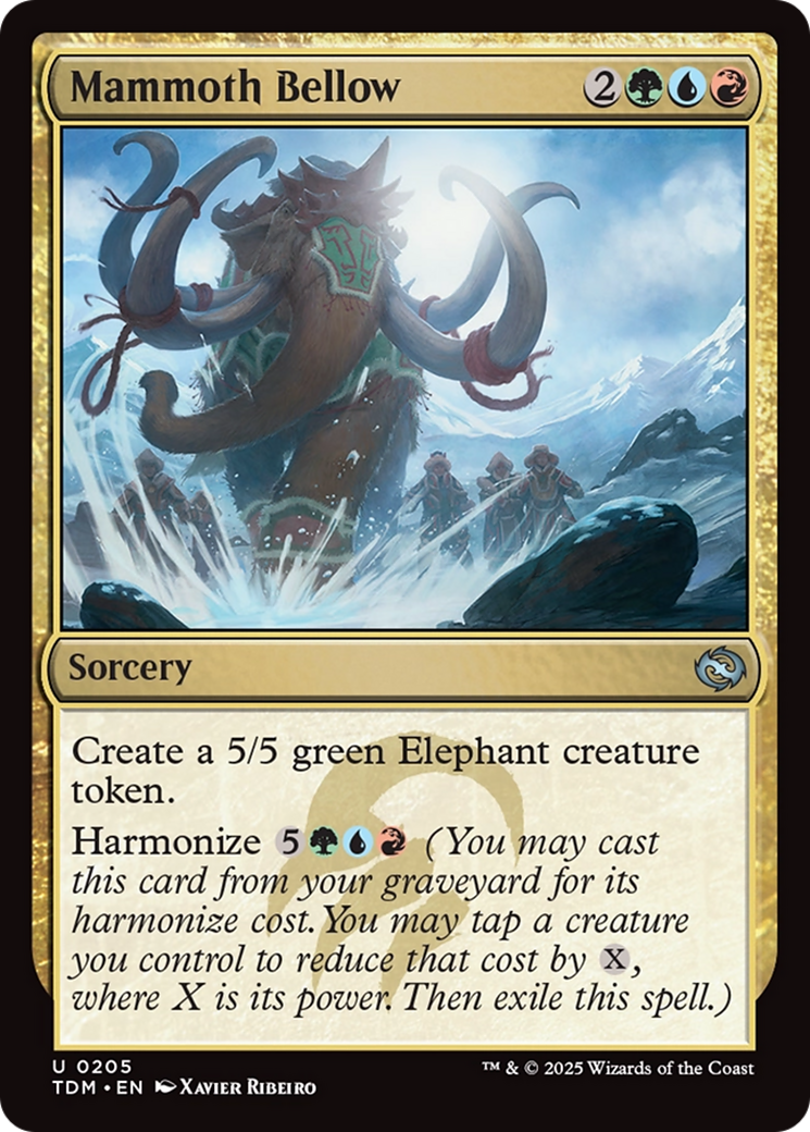 Mammoth Bellow [Tarkir: Dragonstorm] | Gamers Paradise