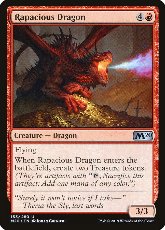 Rapacious Dragon [Core Set 2020] | Gamers Paradise
