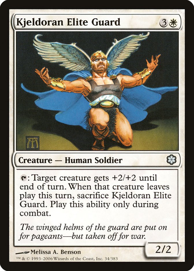 Kjeldoran Elite Guard [Coldsnap Theme Decks] | Gamers Paradise
