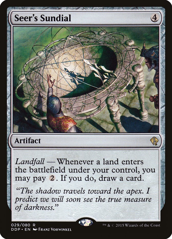 Seer's Sundial [Duel Decks: Zendikar vs. Eldrazi] | Gamers Paradise