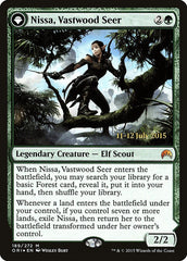 Nissa, Vastwood Seer // Nissa, Sage Animist [Magic Origins Prerelease Promos] | Gamers Paradise