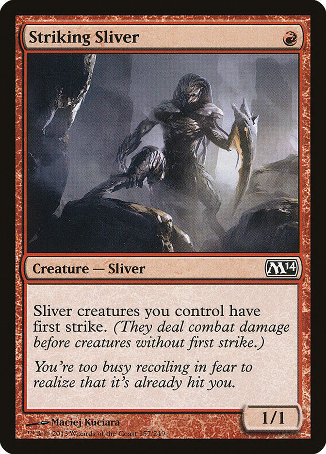 Striking Sliver [Magic 2014] | Gamers Paradise