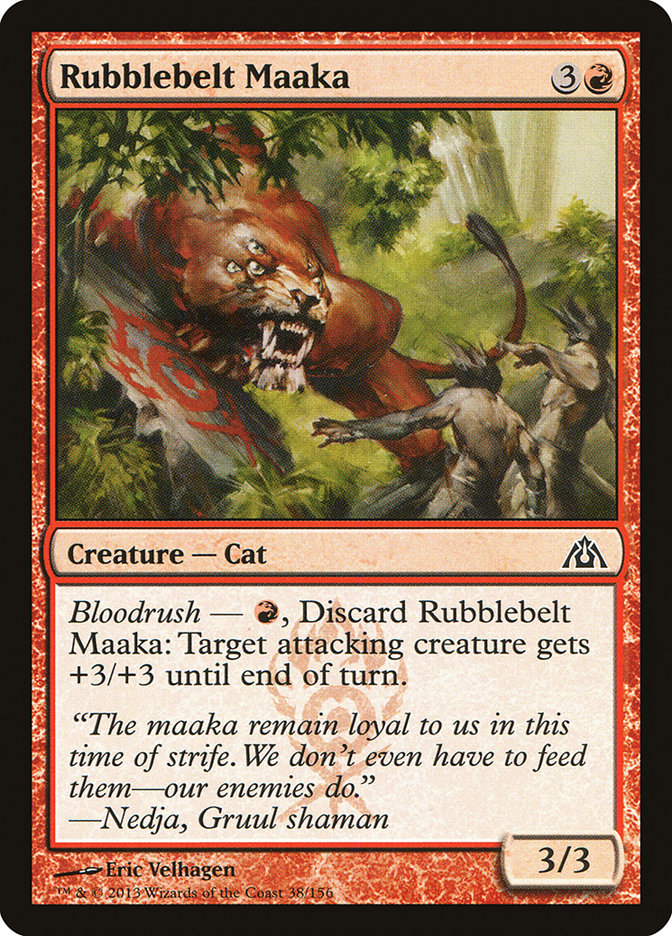 Rubblebelt Maaka [Dragon's Maze] | Gamers Paradise