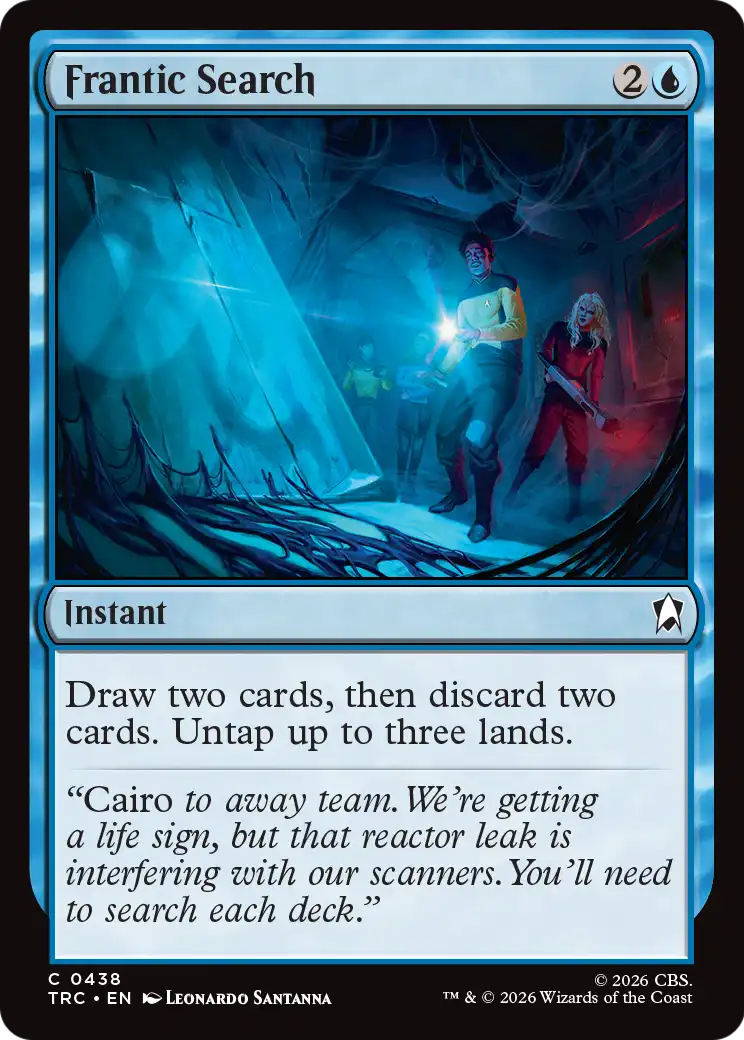 Frantic Search (Surge Foil) [Star Trek Commander] | Gamers Paradise