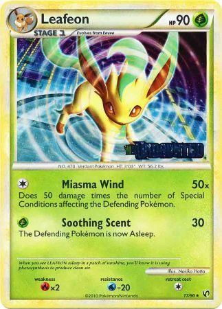 Leafeon (17/90) (Prerelease Promo) [Nintendo: Black Star Promos] | Gamers Paradise