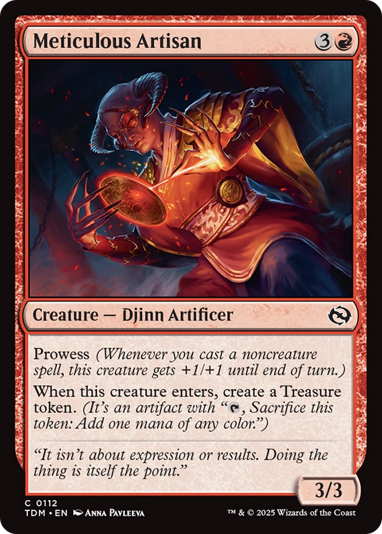Meticulous Artisan [Tarkir: Dragonstorm] | Gamers Paradise