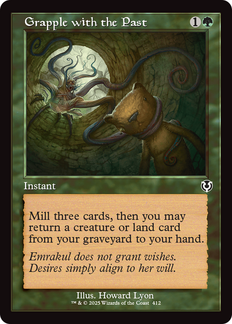 Grapple with the Past (Retro Frame) [Innistrad Remastered] | Gamers Paradise