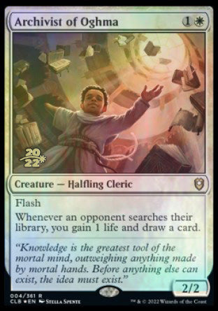 Archivist of Oghma [Commander Legends: Battle for Baldur's Gate Prerelease Promos] | Gamers Paradise