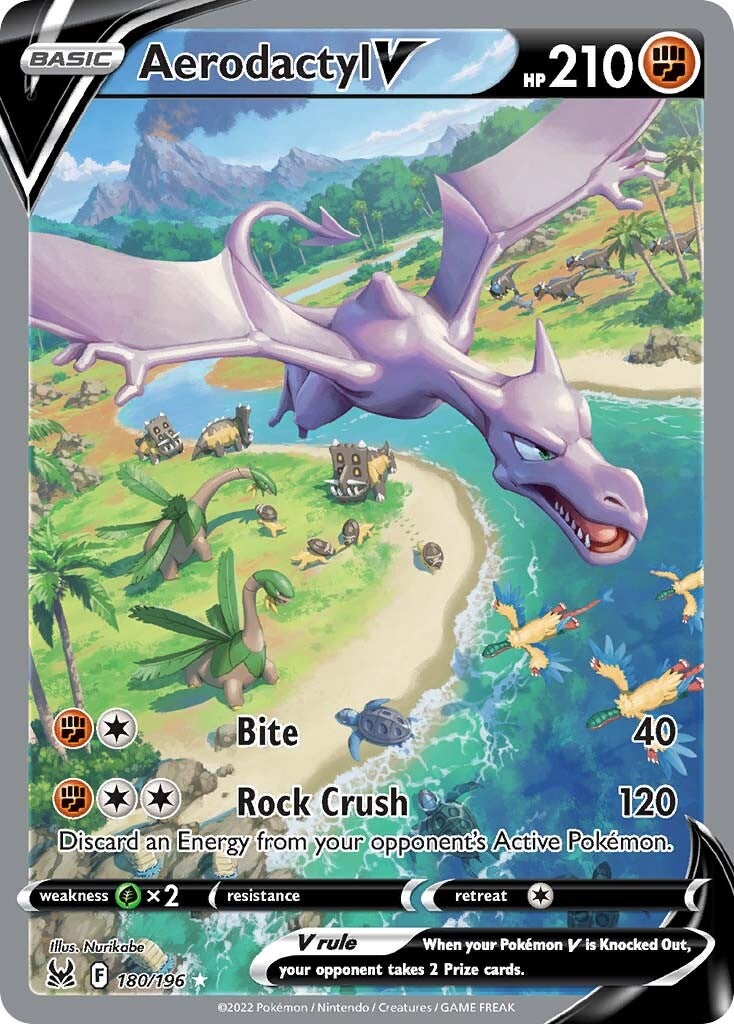 Aerodactyl V (180/196) [Sword & Shield: Lost Origin] | Gamers Paradise