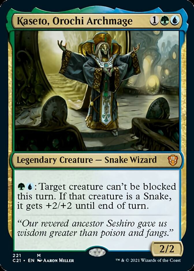 Kaseto, Orochi Archmage [Commander 2021] | Gamers Paradise