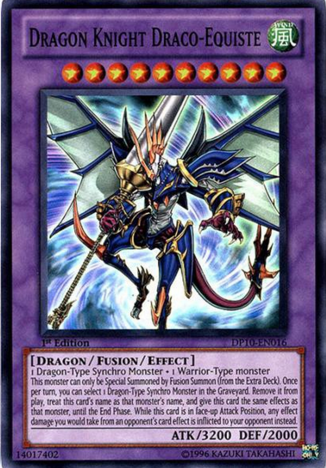 Dragon Knight Draco-Equiste [DP10-EN016] Super Rare | Gamers Paradise