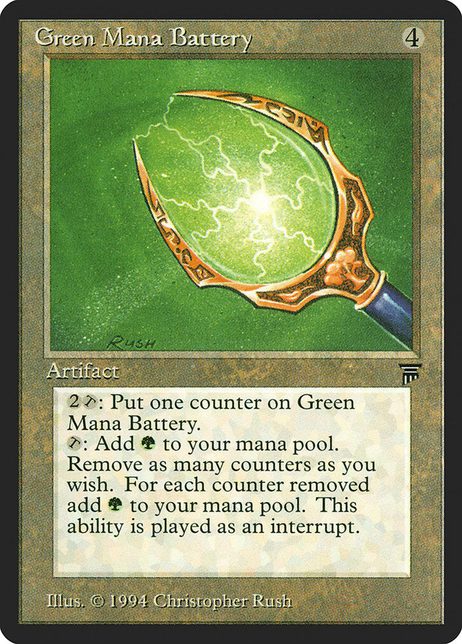 Green Mana Battery [Legends] | Gamers Paradise