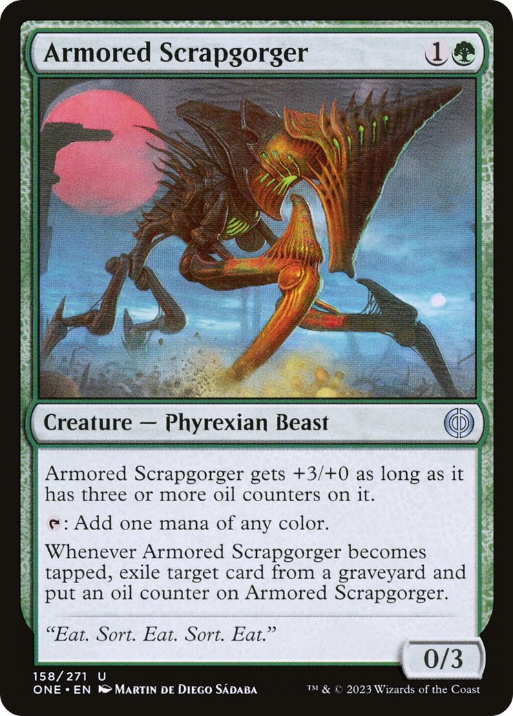 Armored Scrapgorger [Phyrexia: All Will Be One] | Gamers Paradise