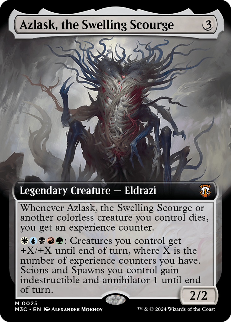 Azlask, the Swelling Scourge (Extended Art) [Modern Horizons 3 Commander] | Gamers Paradise