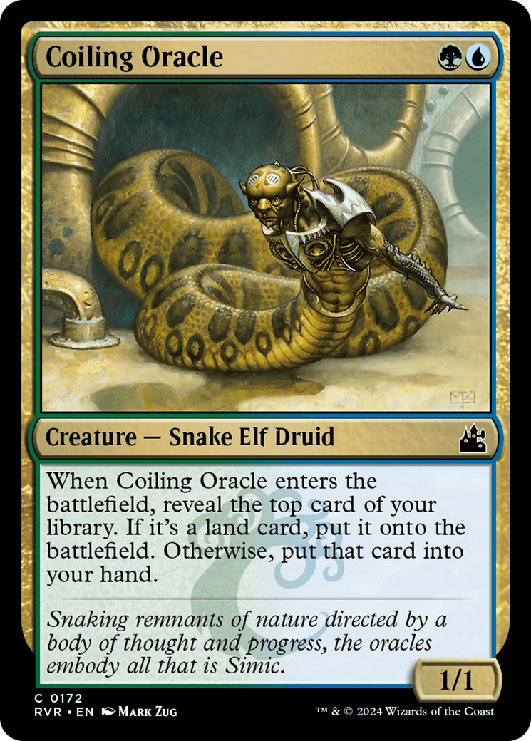 Coiling Oracle [Ravnica Remastered] | Gamers Paradise