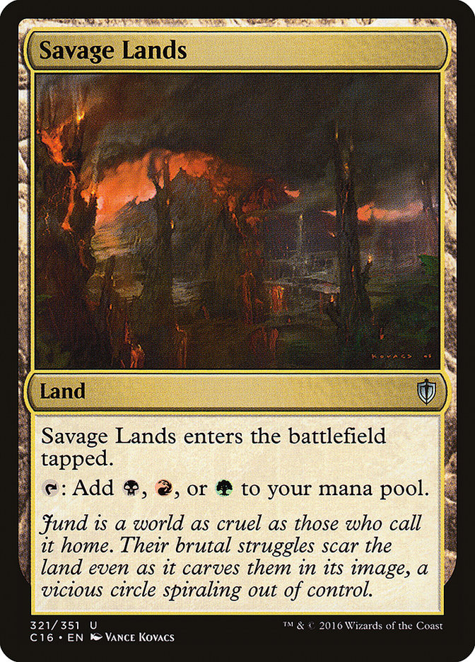 Savage Lands [Commander 2016] | Gamers Paradise