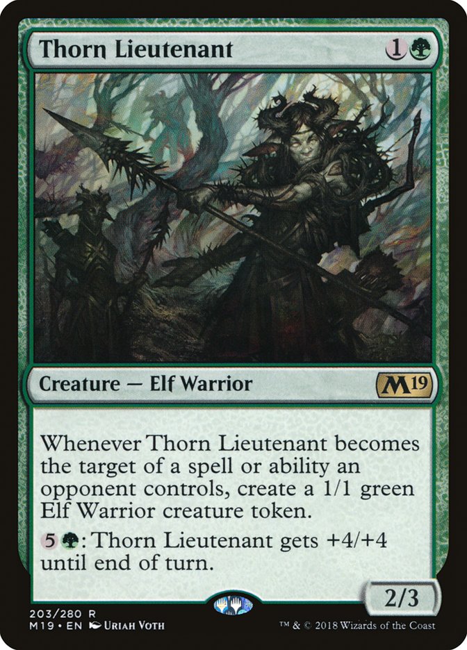Thorn Lieutenant [Core Set 2019] | Gamers Paradise