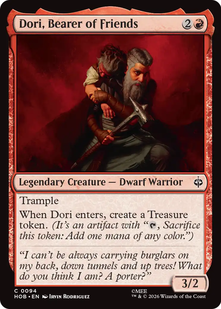 Dori, Bearer of Friends [The Hobbit] | Gamers Paradise