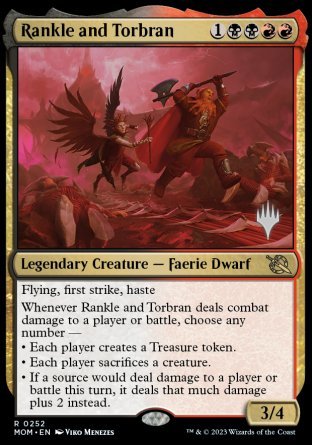 Rankle and Torbran (Promo Pack) [March of the Machine Promos] | Gamers Paradise