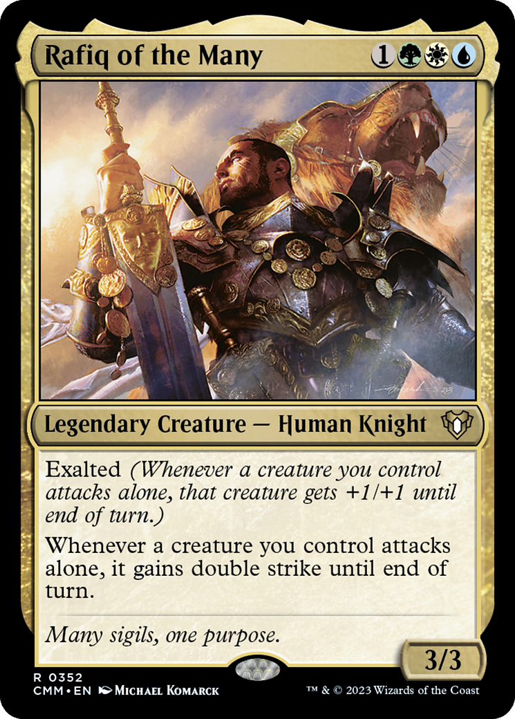 Rafiq of the Many [Commander Masters] | Gamers Paradise