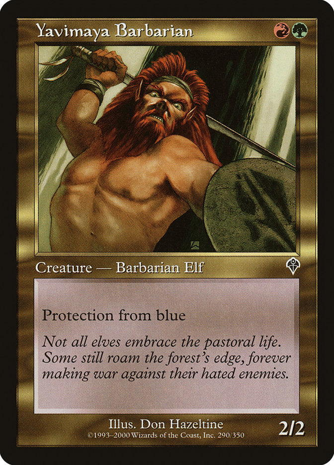 Yavimaya Barbarian [Invasion] | Gamers Paradise