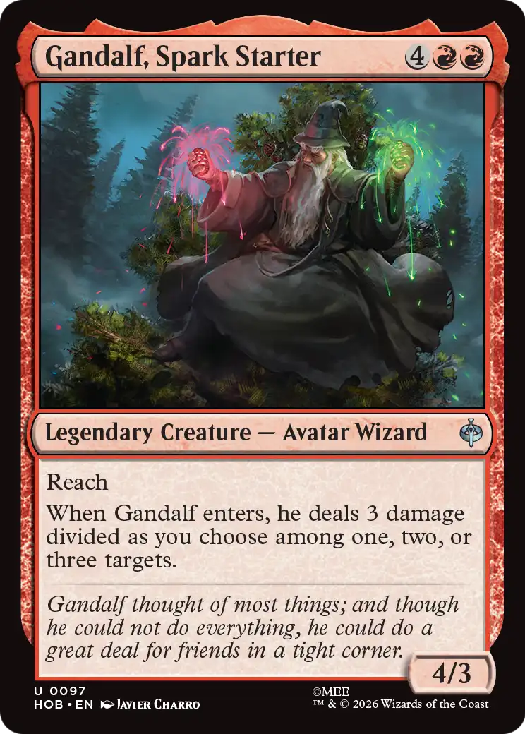 Gandalf, Spark Starter [The Hobbit] | Gamers Paradise
