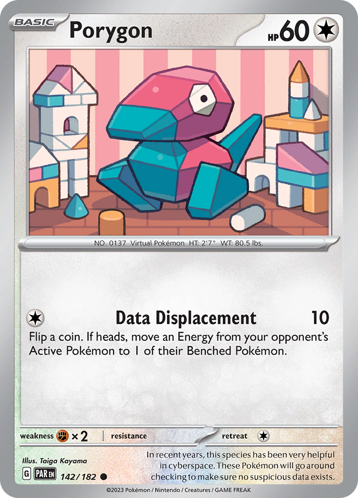 Porygon (142/182) [Scarlet & Violet: Paradox Rift] | Gamers Paradise