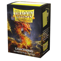 Dragon Shield: Standard 100ct Sleeves - Lightning (Dual Matte) | Gamers Paradise