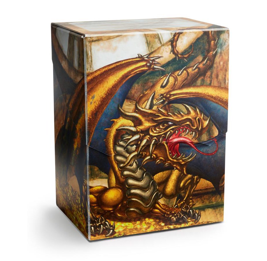 Dragon Shield: Deck Shell - Gold Gygex | Gamers Paradise