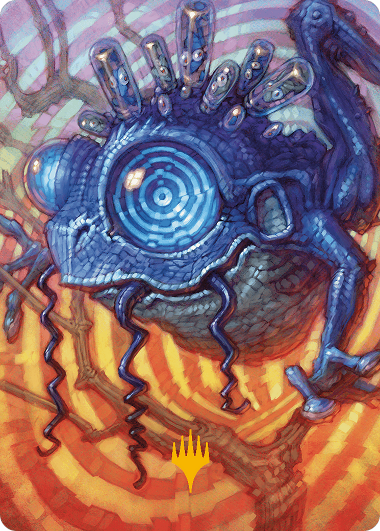 Psychic Frog Art Card (Gold-Stamped Planeswalker Symbol) [Modern Horizons 3 Art Series] | Gamers Paradise