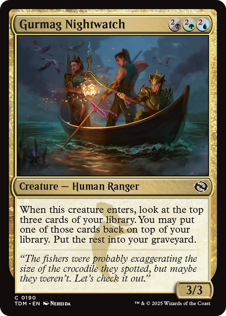 Gurmag Nightwatch [Tarkir: Dragonstorm] | Gamers Paradise