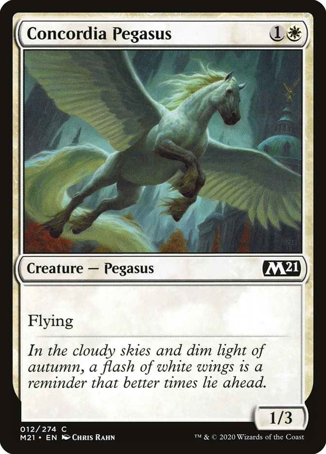 Concordia Pegasus [Core Set 2021] | Gamers Paradise
