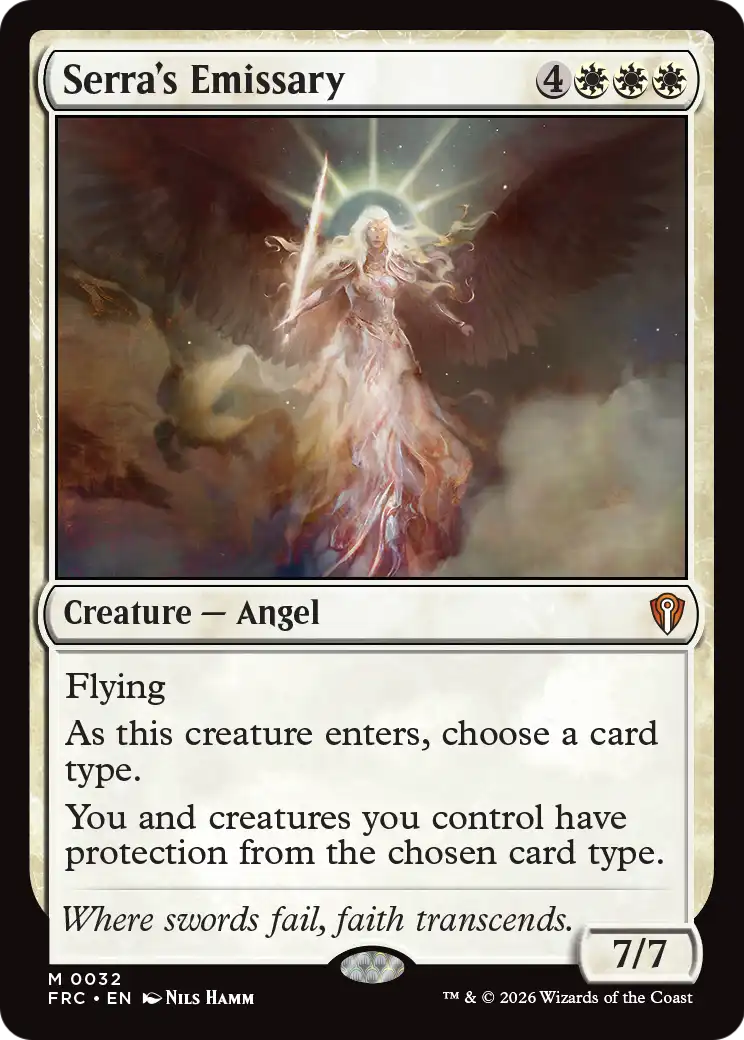 Serra's Emissary [Reality Fracture Commander] | Gamers Paradise
