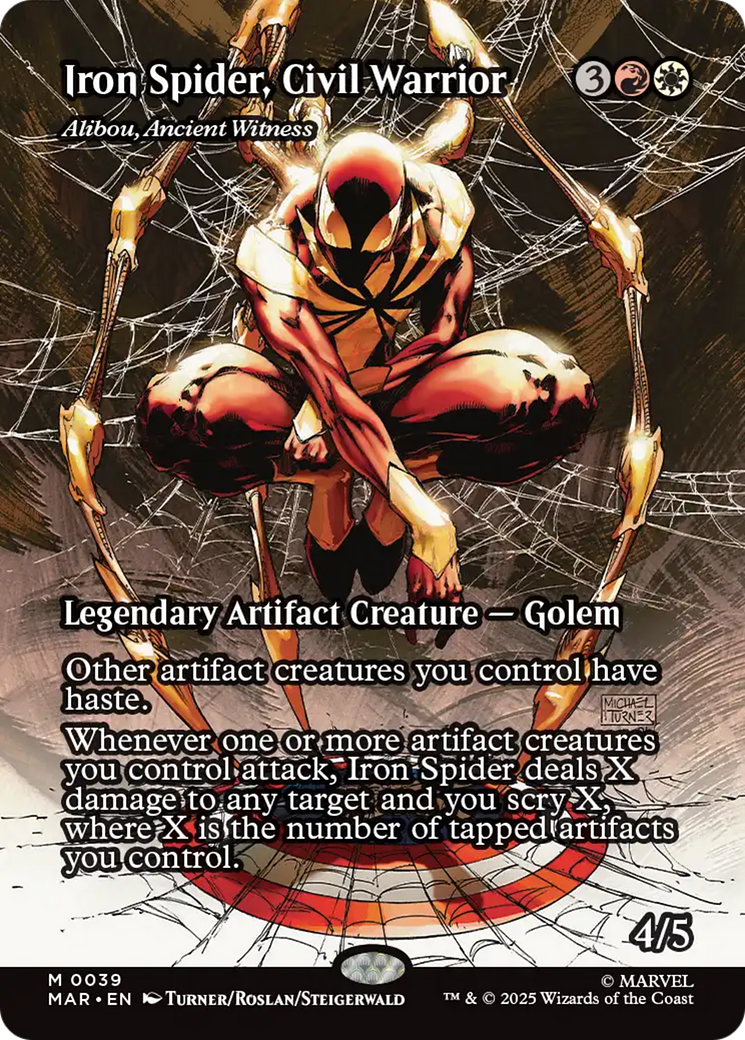 Iron Spider, Civil Warrior - Alibou, Ancient Witness [Marvel's Spider-Man: Eternal-Legal] | Gamers Paradise