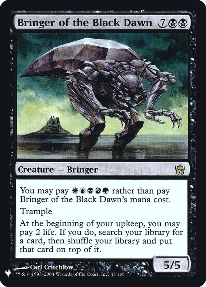 Bringer of the Black Dawn [Mystery Booster] | Gamers Paradise