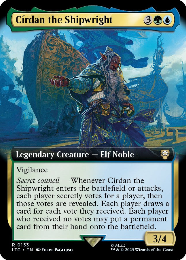 Cirdan the Shipwright (Extended Art) [The Lord of the Rings: Tales of Middle-Earth Commander] | Gamers Paradise