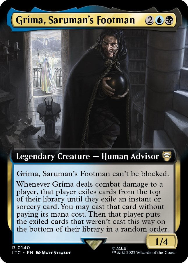 Grima, Saruman's Footman (Extended Art) [The Lord of the Rings: Tales of Middle-Earth Commander] | Gamers Paradise