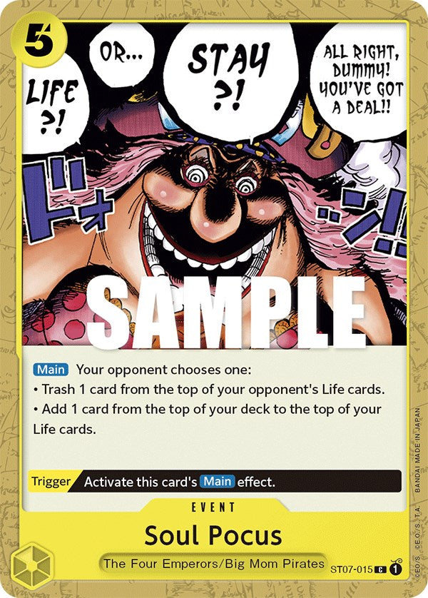 Soul Pocus [Starter Deck: Big Mom Pirates] | Gamers Paradise