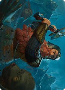 Gimli, Counter of Kills Art Card (10/81) [The Lord of the Rings: Tales of Middle-earth Art Series] | Gamers Paradise